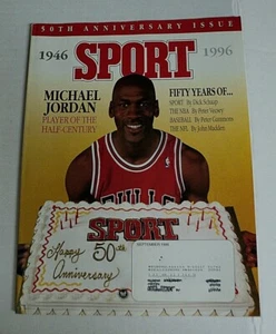 SPORT- SEPTEMBER 1996-50TH ANNIVERSARY ISSUE JORDAN-118 PAGES .AUCT#7219 - Picture 1 of 2