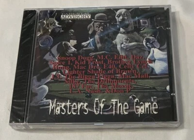 Masters Of The Game Snoop Dogg Mac Dre Daz Explicit Lyrics Rap - Sealed CD - Image 1 of 3