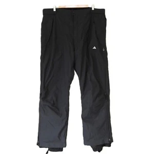 Vtg Adidas Climashell Mens Snowboard Pants Size XL Grey Blue - Picture 1 of 16