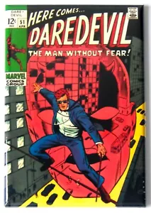 Cómic Daredevil #51 NEVERA IMÁN - Imagen 1 de 3