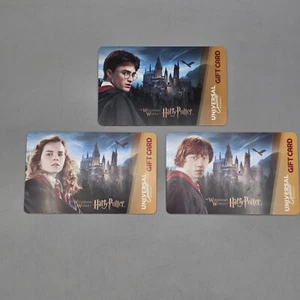Universal Studios Gift Card Harry Potter No Value - Choose Your Design - Picture 1 of 4