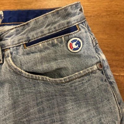 G Unit 40 Light Washed Men’s Baggy 40x34 Blue Jeans Hip Hop Y2K - Image 1 of 4