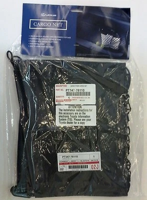 LEXUS OEM FACTORY CARGO NET 2011-2016 CT200H PT347-76110 - Image 1 of 2