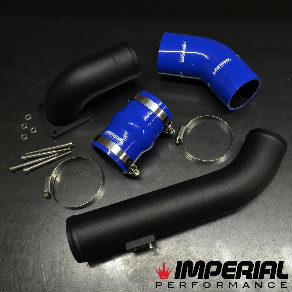 Kit de sombrero de copa Z20LEH - Astra y Zafira VXR - AZUL con tuberías negras - Imagen 1 de 1