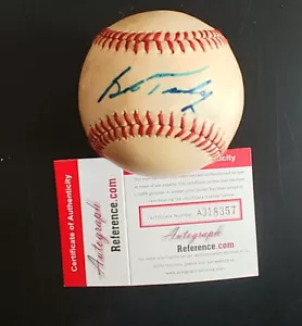 Bob Turley Autographed Lee McPhail SS Baseball New York Yankees Great D.13 - Picture 1 of 1