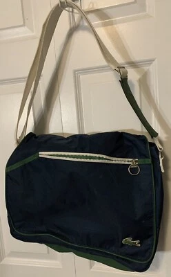 Bandolera Lacoste azul marino Foto 1 de 4