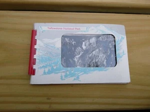 Yellowstone Nationalpark frühes Erinnerungsheft mit 12 Schwarz-Weiß Fotos  - Bild 1 von 6