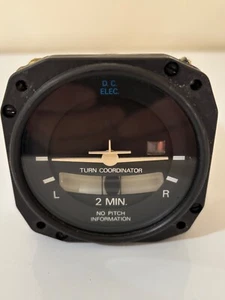 Turn and Slip Indicator Electric Gyro Corp. #1394T100-57 14v - Picture 1 of 4