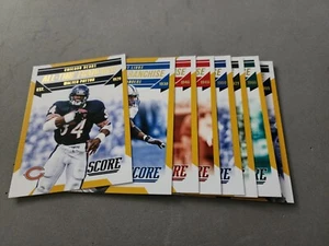 2015 SCORE FOOTBALL TODOS LOS TIEMPOS FRANQUICIA ORO PARALELO COMPLETO 8 CARTAS SUBCONJUNTO - Imagen 1 de 2