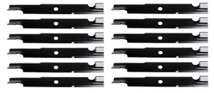 12 Rotary® Blades Scag® 482461, 481706, 482877, 483316, A48110, A48184, 48" Deck - Picture 1 of 1