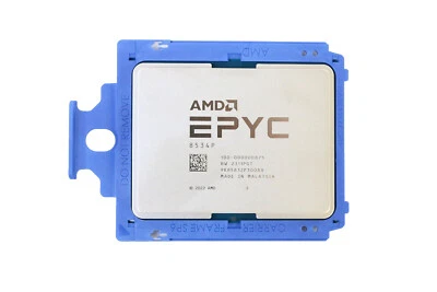 AMD EPYP 8534P CPU 64 Cores processor Up to 3.1GHz Socket SP6 TDP 200W Unlocked- - Image 1 of 2
