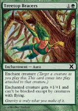 TREETOP BRACERS FOIL 10th Edition MTG Magic the Gathering Cards DJMagic