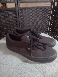 Size 9.5 - VANS Doheny Black Womens - VN0A3MVZ186 - Picture 1 of 7