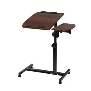 Artiss Adjustable Computer Stand - Walnut - Picture 1 of 7