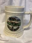 Beer Stein Depicts Grandfather Mtn, NC made By USA Pottery 6”