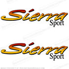 Fits Sierra Sport by Forest River RV Toy Hauler Decals (Set of 2) - 10.5