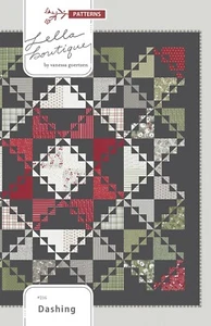 Dashing Quilt Pattern by Lella Boutique 72.5" X 72.5" - Picture 1 of 2