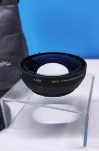 Fujifilm Finpix WL-FX9B Wide Angle Conversion Lens (0.79x 55mm) For S5500. Vgc - Picture 1 of 5