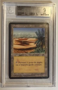 1 x GRADED Oasis -French Renaissance - FBB - Magic the Gathering MTG-  BGS 9.0++ - Picture 1 of 2