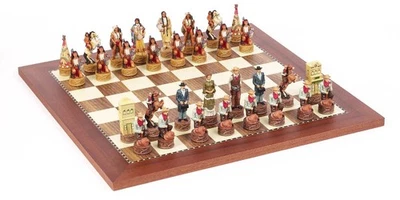 Tablero de ajedrez American West Chessmen & Champion Foto 1 de 4