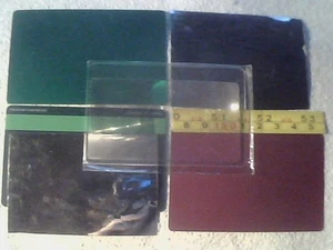 RFID Block Platte Prof Tesla Silber Feng Shui Chi 3 X Lupe / Spiegel / Lineal - Bild 1 von 6