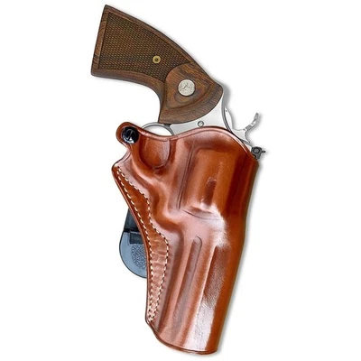 Premium Leather OWB Paddle Holster Open Top, Fits Colt Python 357 Magnum 4.25... - Image 1 of 4