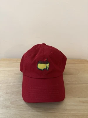 Gorra de golf Masters Augusta National ajustable de béisbol roja aguja americana Foto 1 de 4