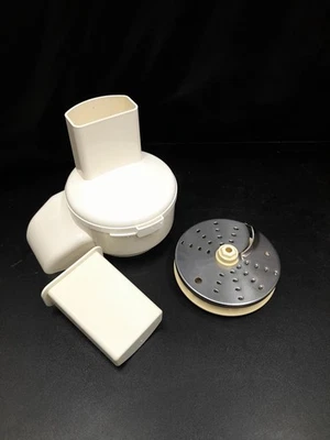 Sunbeam Oskar 14081 Food Processor Work Bowl Chute Lid Shredder & Pusher OEM - Image 1 of 4