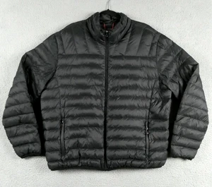 Hawke & Co Jacket Mens XXL Black Down Puffer Performance Zip Pockets 80/20 Warm - Picture 1 of 13
