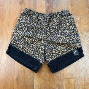 Brain Dead getäfelte Leoparden elegante Shorts Größe Medium - Bild 1 von 4