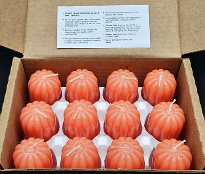 Paquete de 12 velas votivas Spring Valley Scents para interiores de hogar perfumadas con melocotón EE. UU. NOS Foto 1 de 4