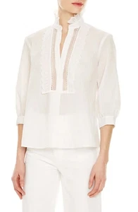Blusa donna Sandro Paris taglia 2/M a righe E11771E - Foto 1 di 8