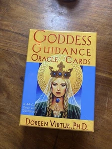 RARE Goddess Guidance Oracle Cards by Doreen Virtue - 44 Cards + Guidebook VGC  - Bild 1 von 3