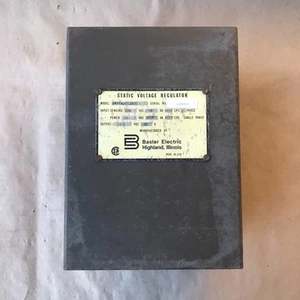 BASLER SR32A-2B13B3E STATIC VOLTAGE REGULATOR SR32A2B13B3E - Picture 1 of 8