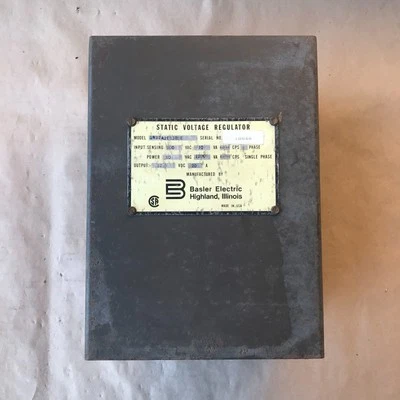 BASLER SR32A-2B13B3E STATIC VOLTAGE REGULATOR SR32A2B13B3E - Image 1 of 4