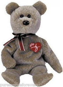 TY BEANIE: 1999 SIGNATURE BEAR (Beanie Babies Collection) (New/Tag) - Picture 1 of 1
