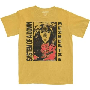 Camiseta System of a Down 'Reflections' Amarilla Lavado Mineral - NUEVA - Imagen 1 de 1