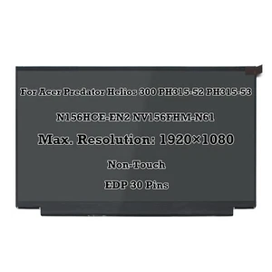 15,6 Zoll FHD IPS LCD Display Bildschirm für Acer Predator Helios 300 PH315-52 PH315-53 - Bild 1 von 4