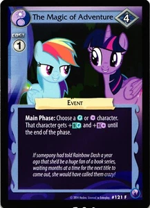 My Little Pony CCG The Magic of Adventure Trading Card - Picture 1 of 2