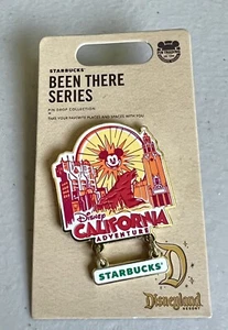 Disney Parks Disney Calfornia Adventure DCA 2022 Starbucks Been There Series Pin - Picture 1 of 5