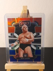 2024 Dusty Rhodes Panini Select WWE Red & Blue Silver Prizm - Picture 1 of 1