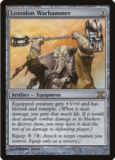 MTG - Colorless - Artifact - Loxodon Warhammer - Tenth Edition