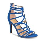 Neuf avec étiquettes chaussures à talons à lanières bleu lutin bleu royal pour femme taille 6,5 M