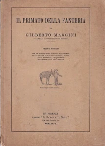 Maggini - Il Primato della Fanteria - IV Edizione 1931 "Il Fante e il Mulo" - Picture 1 of 1