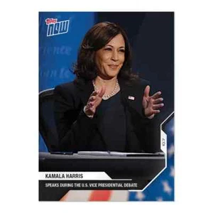 Tarjeta Kamala Harris #5 Topps Now Election 2020 Vicepresidente Debate 2024 - Imagen 1 de 2