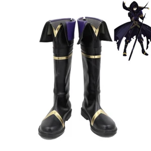 L'Eminenza nell'Ombra Cid Kagenou Scarpe Stivali Cosplay - Foto 1 di 4