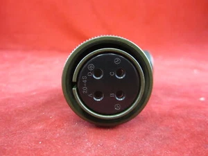 PLT Mil-spec Connector WPS3108A-20-4S (Size-20, #12 x 4 Socket, Angle Plug) - Picture 1 of 3