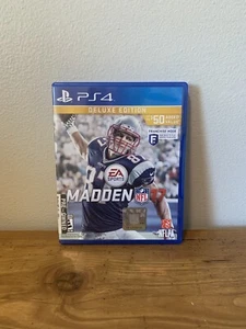 Madden 17 Deluxe - PS4 - PlayStation 4 - Complete - NFL - Gronk - Patriots - Picture 1 of 4