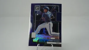 2022 Donruss Optic #179 Corey Seager Blue /99 - Picture 1 of 2
