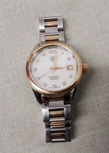 TAG Heuer Carrera Calibre 9 WAR24XX-CS 28mm Bi-Colour Watch - Picture 1 of 13
